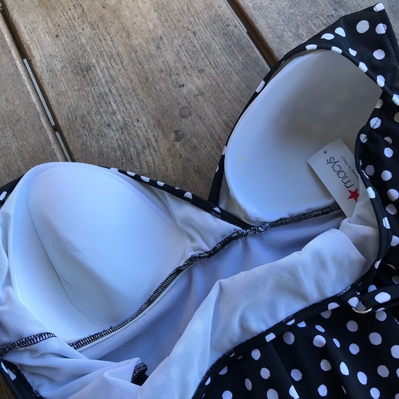 Swim Solutions Flyaway Tummy Control Swim Dress 24 - Picture 4 of 8